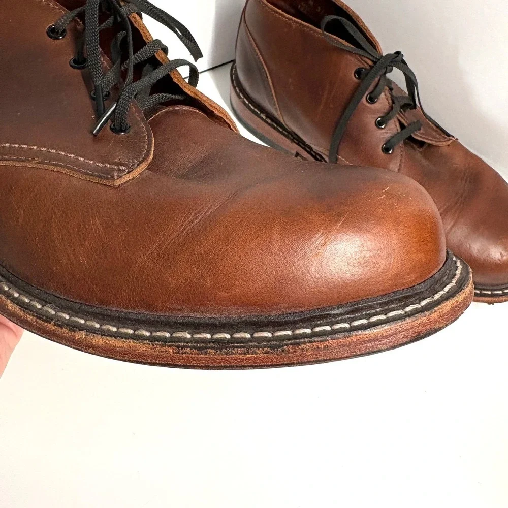 P.W.‎ Minor Men's Brown Leather Ankle Boot in Size 8